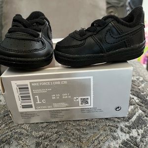 Nike Air Force 1 crib booties
